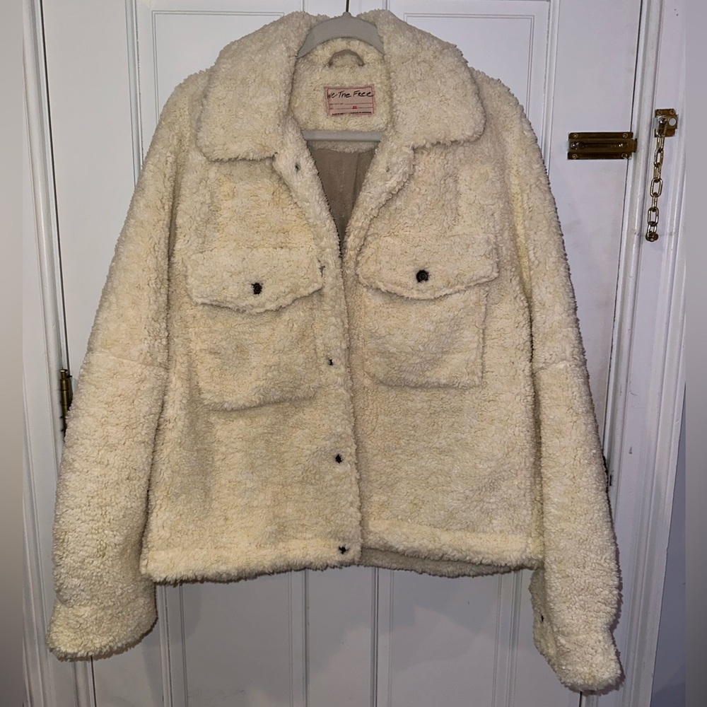 FREE PEOPLE Women's Teddy Swing Jacket